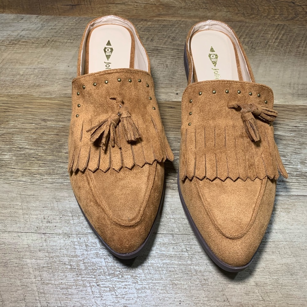 Jolimall Loafer, slides, slip-on. Brown , 10